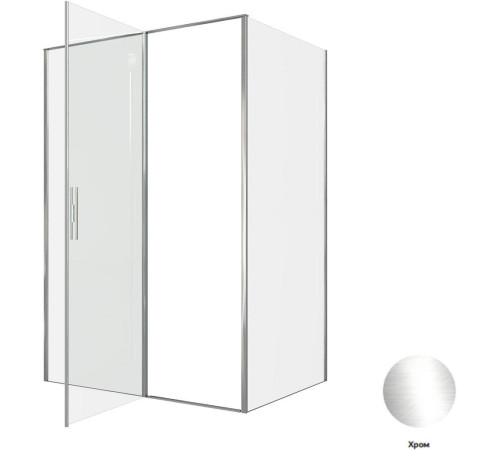 Душевой уголок Allen Brau Priority 140x100 3.31034.00 + 3.31046.00 хром