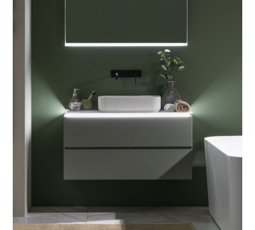 Тумба под раковину Allen Brau Infinity 100 1.21003.CGM олива матовый