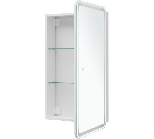 Зеркальный шкаф Aquanet Оптима 50 LED антипар