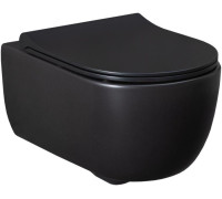 Чаша подвесного унитаза Allen Brau Priority 4.31001.31 черный матовый