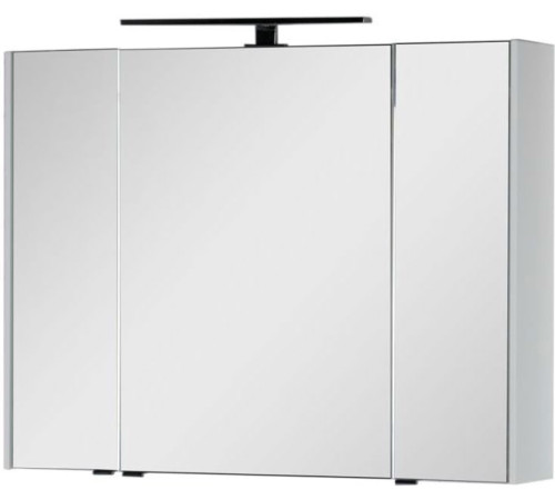 Зеркальный шкаф Aquanet Латина 100 белый