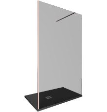 Душевая перегородка Allen Brau Infinity 1 120 3.21024.60.T медь браш