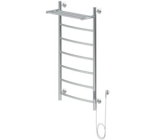 Полотенцесушитель электрический Aquanet Romeo 100х50 Тэн справа, с полкой