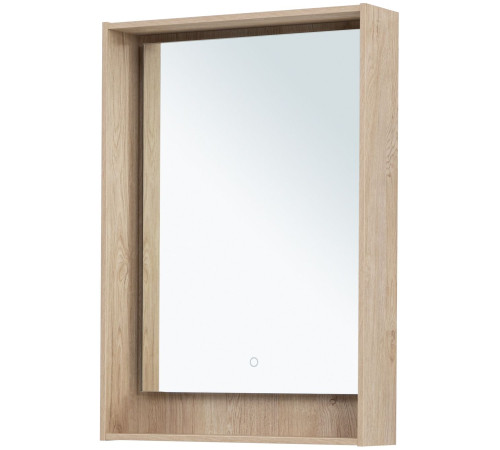 Зеркало Aquanet Милан 60 дуб светлый
