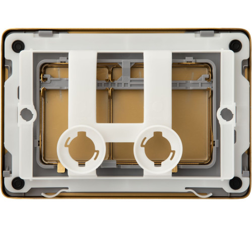 Клавиша смыва Allen Brau Infinity 9.20006.GB золото браш