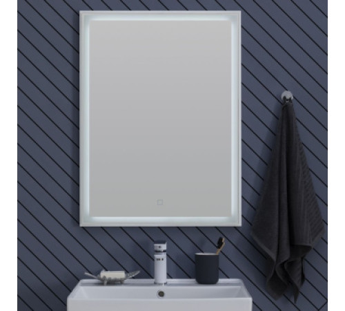 Зеркало Aquanet Nova Lite 60 белый LED