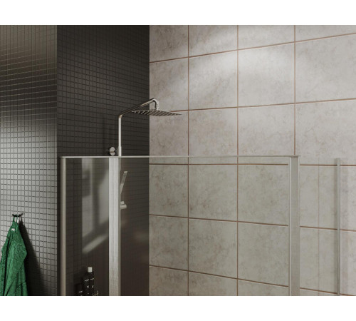 Душевой уголок Allen Brau Priority 90x100 3.31025.00 + 3.31046.00 хром