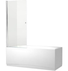 Шторка на ванну Aquanet Alfa 1 NF6211, прозрачное стекло