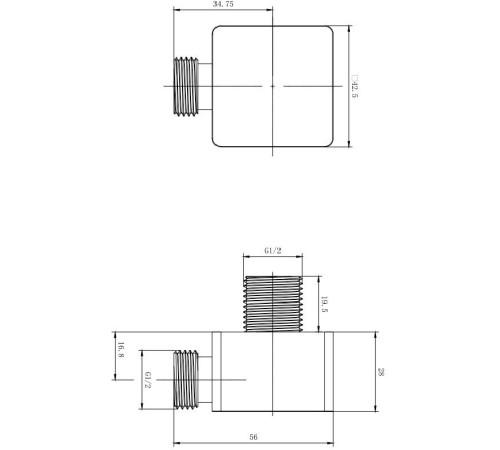 Шланговое подключение Allen Brau Infinity 5.21A17-00 хром