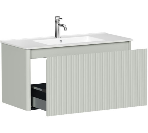 Тумба под раковину Allen Brau Gravity 100 1.370018.PWM папирус матовый