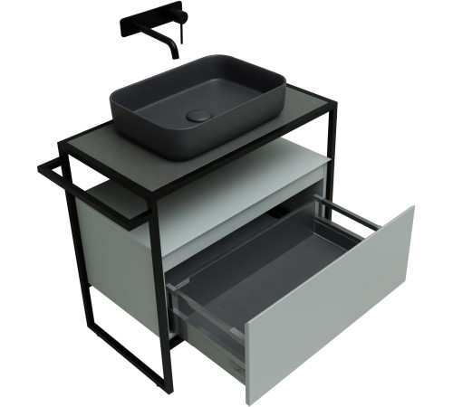 Тумба под раковину Allen Brau Priority 80 1.31002.PWM папирус матовый