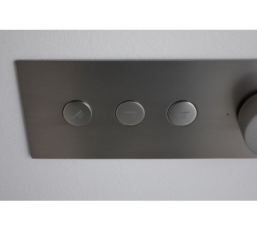 Смеситель для душа Allen Brau Liberty 5.33003-BN (с внутренней частью, 3 выхода) никель браш