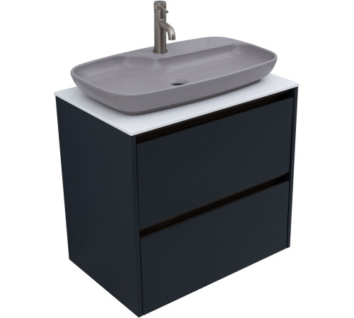 Тумба под раковину Allen Brau Activity 70 1.34011.AM антрацит матовый/олива браш