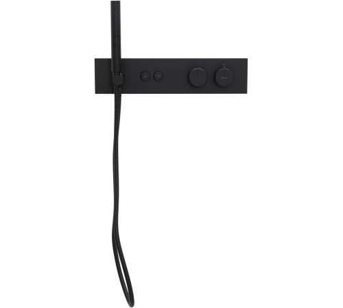 Смеситель для ванны Allen Brau Liberty 5.33010-31 (с внутренней частью, 2 хода) черный матовый