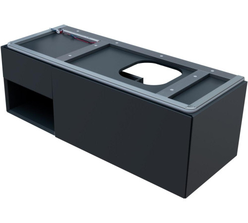 Тумба под раковину Allen Brau Infinity 120 1.21008.AM R антрацит матовый