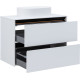 Тумба под раковину Allen Brau Activity 90 1.34005.WM белый матовый/черный браш
