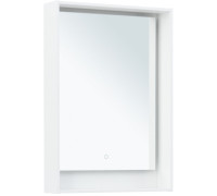 Зеркало Aquanet Милан 60 белый глянец