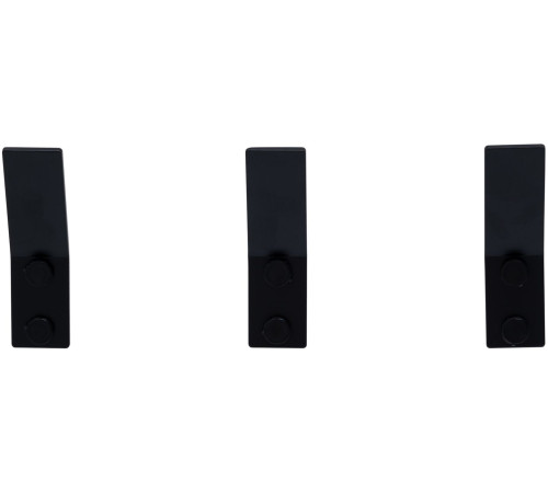 Крючок для полотенец Aquanet Магнум черный матовый