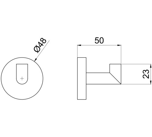 Крючок для полотенец Allen Brau Priority 6.31001-BN никель браш