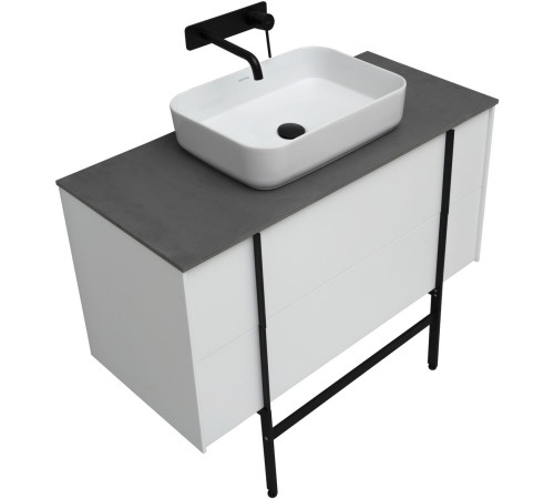 Тумба под раковину Allen Brau Reality 100 1.32007.WM белый матовый