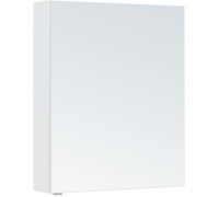 Зеркальный шкаф Aquanet Алвита new 70 белый матовый