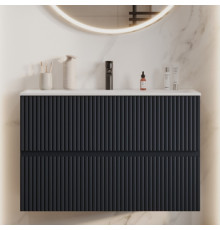 Тумба под раковину Aquanet Джейн 90 маренго