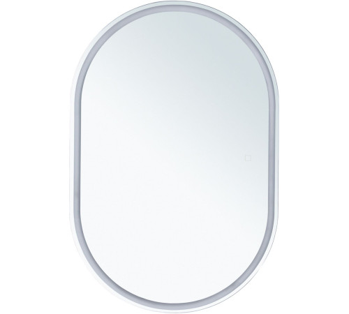 Зеркальный шкаф Aquanet Монте 60 белый, с LED подсветкой