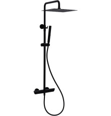 Душевая стойка Allen Brau Infinity 5.21032-31 черный матовый