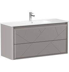 Тумба под раковину Allen Brau Paris 120 1.360003.PGM платина матовый