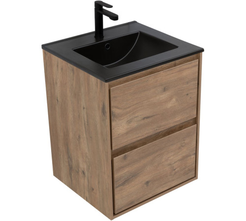 Тумба под раковину Aquanet Милан 50 дуб рустикальный