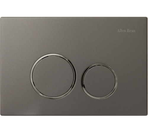 Клавиша смыва Allen Brau Priority 9.20001.GR графит/хром
