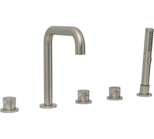 Смеситель на борт ванны Allen Brau Priority 5.31007-BN (с внутренней частью) никель браш