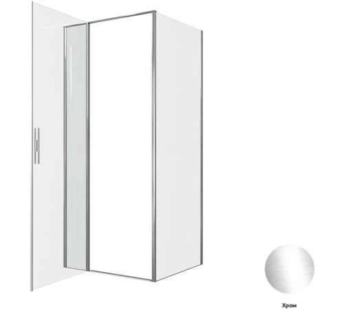 Душевой уголок Allen Brau Priority 90x80 3.31025.00 + 3.31040.00 хром