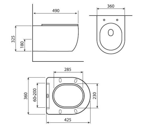 Крышка-сиденье для унитаза Allen Brau Fantasy Soft-Close 4.11005.PT петроль