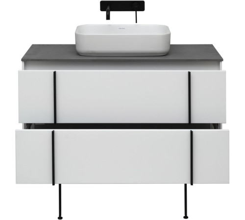 Тумба под раковину Allen Brau Reality 100 1.32007.WM белый матовый