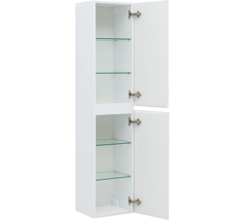 Пенал Aquanet Эмбер 35 белый матовый