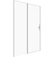 Душевая дверь Allen Brau Priority 120 3.31032.BA серебро браш