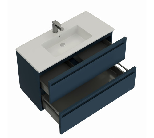 Тумба под раковину Allen Brau Eclipse 80 1.E1002.BGM 2.0 синий матовый