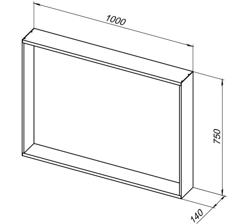 Зеркало Allen Brau Reality 100 1.32020.03 латунь браш