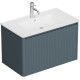 Тумба под раковину Allen Brau Gravity 80 1.370017.BGM синий матовый