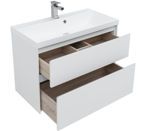 Мебель для ванной Aquanet Гласс 90 белый