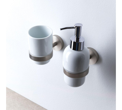 Стакан Allen Brau Priority 6.31002-BN белый/никель браш