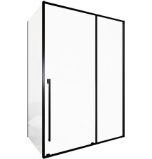 Душевой уголок Allen Brau Fantasy 150x90 3.11009.31 + 3.11013.31 черный матовый