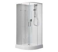 Душевая кабина Aquanet Passion EVO R white 90x90 набор 1