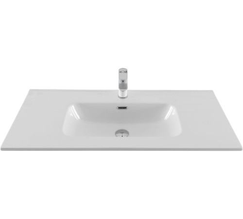 Раковина Aquanet Flat 100 белая