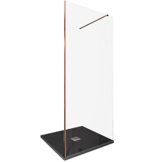 Душевая перегородка Allen Brau Infinity 1 90 3.21011.60 медь браш