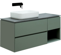 Тумба под раковину Allen Brau Infinity 120 1.21005.CGM L олива матовый