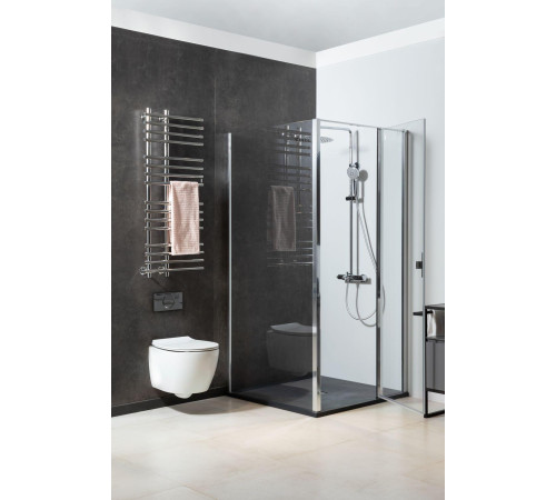 Душевой уголок Allen Brau Priority 100x100 3.31004.00 + 3.31019.00 хром