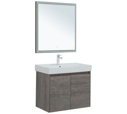 Мебель для ванной Aquanet Nova Lite 75 дуб рошелье (2 дверцы)