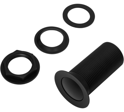 Смеситель для раковины Allen Brau Eclipse 5.E1001-31 (с донным клапаном) черный матовый